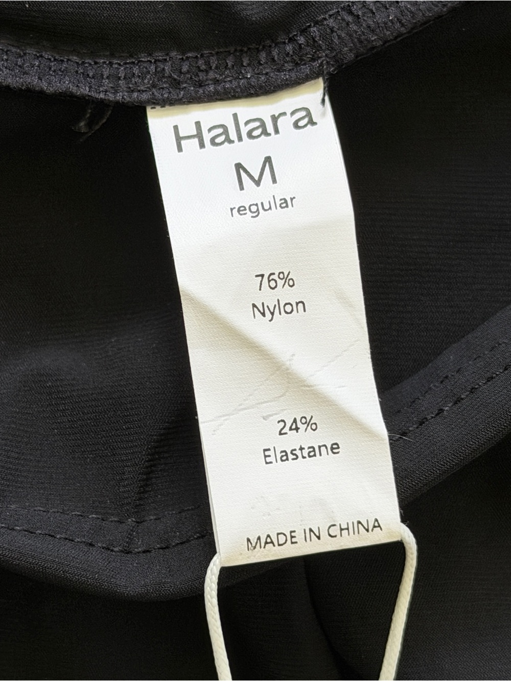 NWT Halara High Waisted Black Jogger Pants Size Medium Regular Pocket Athleisure - Picture 6 of 6